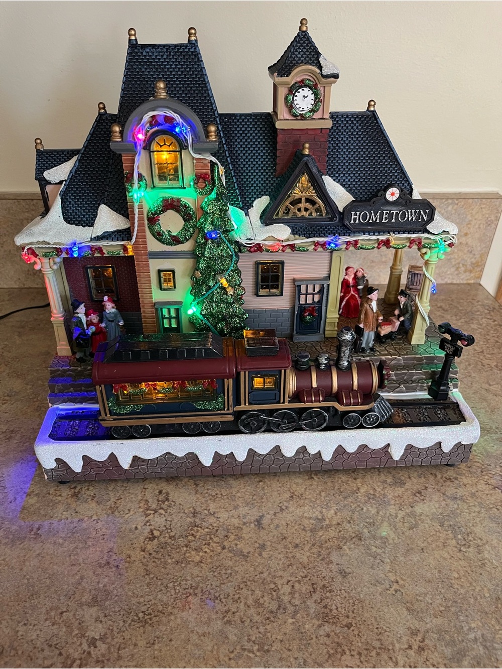 Timeless Moments Christmas Train Station | Christmas Musical Train Station